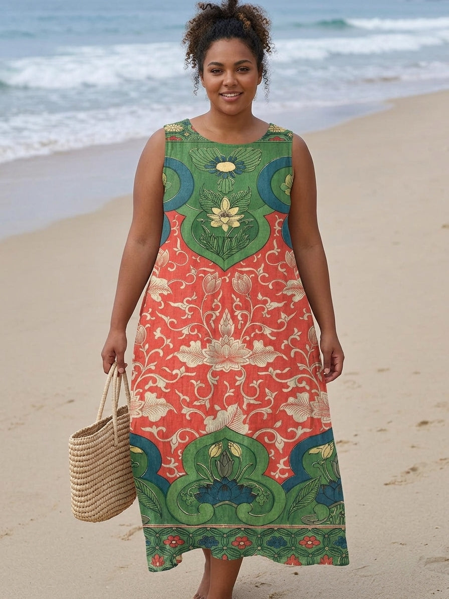 Wanda Bohemian Midi Dress