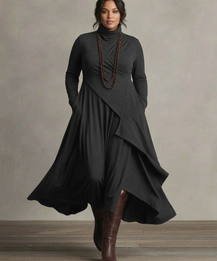 Kaia | Elegant Draped Dress