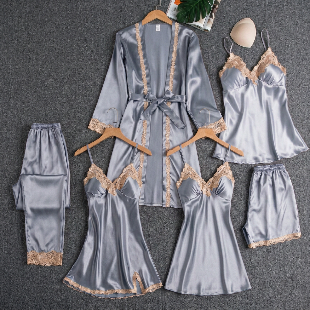 Seraphina | Satin Lace Nightwear Collection