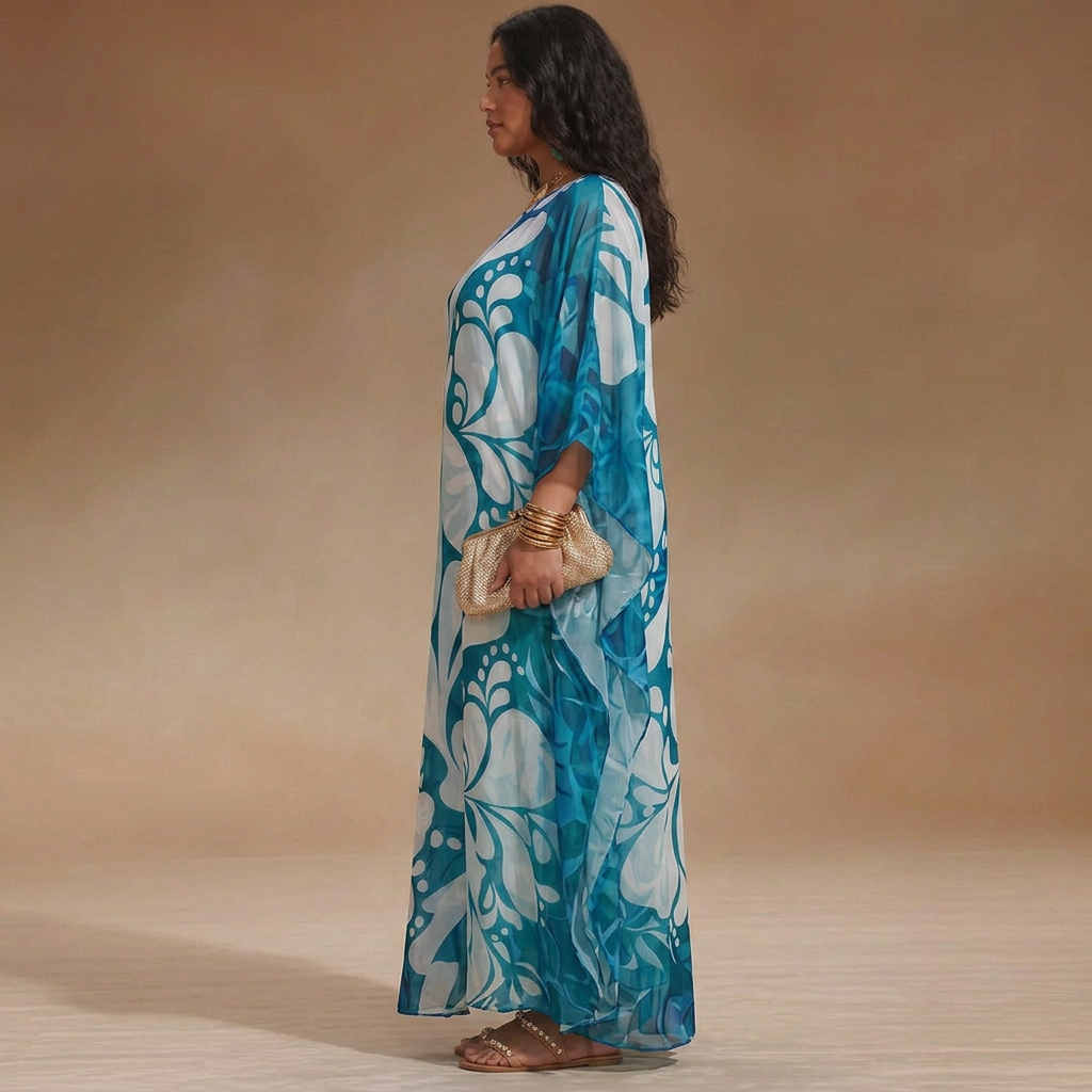 Salma One-Shoulder Floral Maxi Dress: Effortless Resort Elegance
