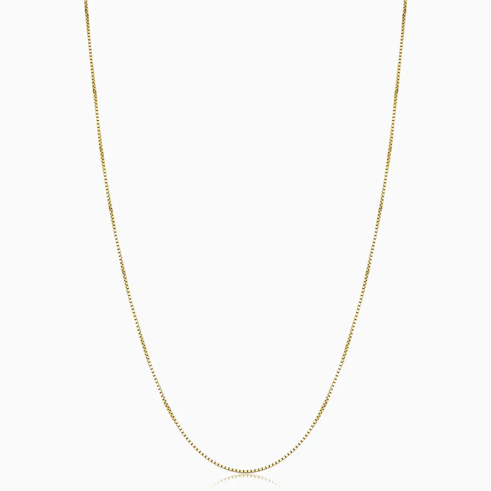 Opaline Box Necklace | Gold