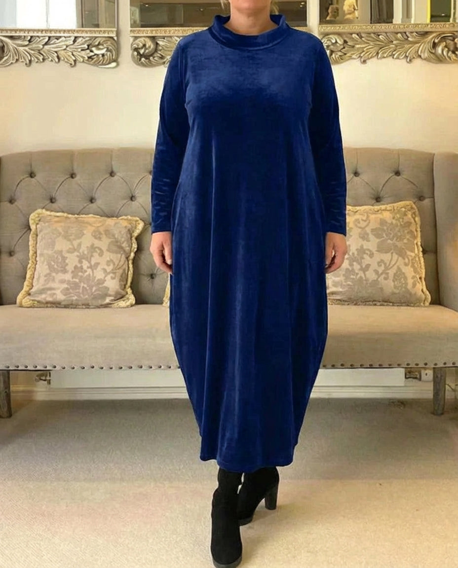 Loredana | Relaxed Velvet Dress