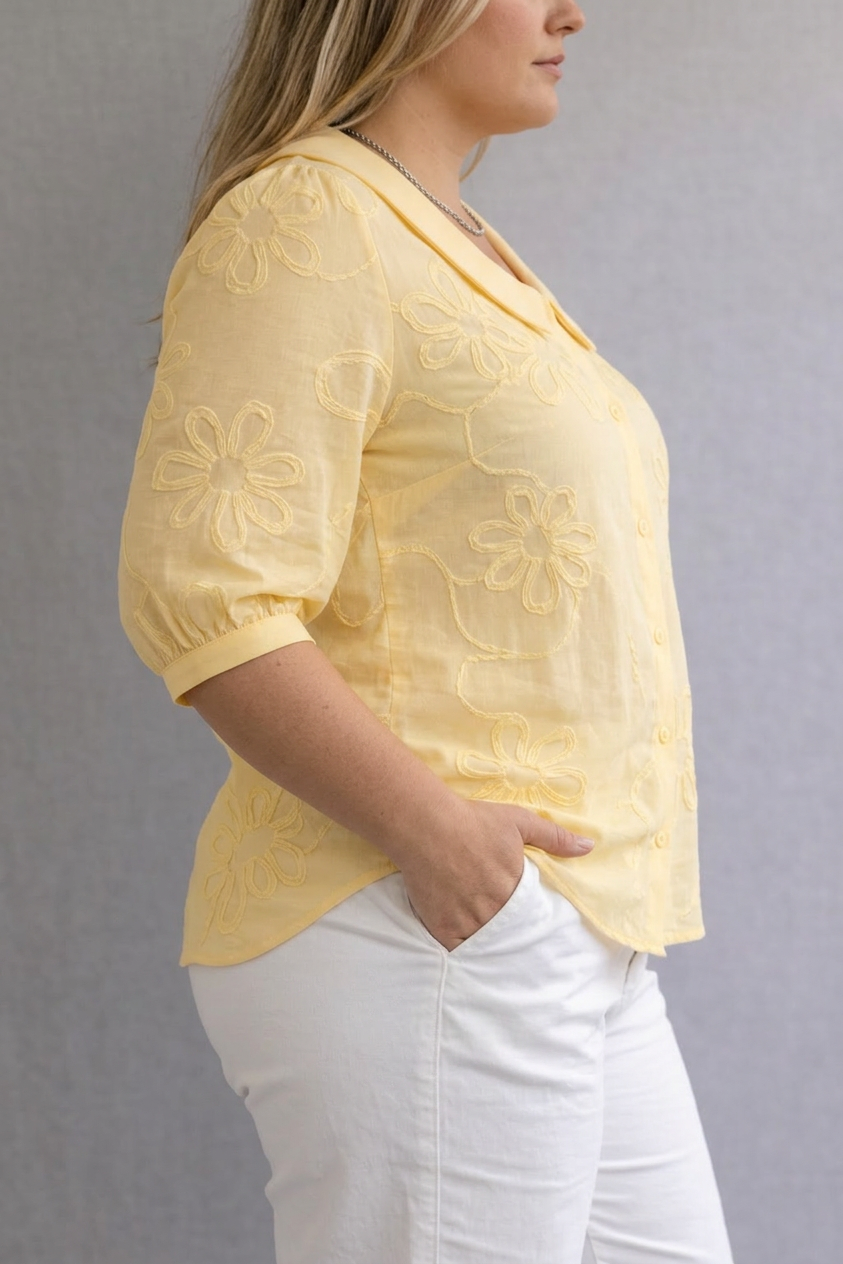Ffion | Floral Blouse