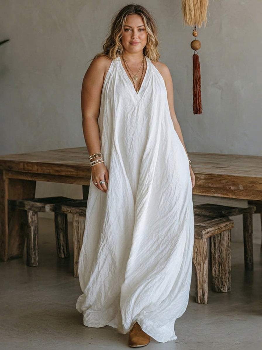 Saoirse Sleeveless Maxi Dress: Effortless Summer Flow