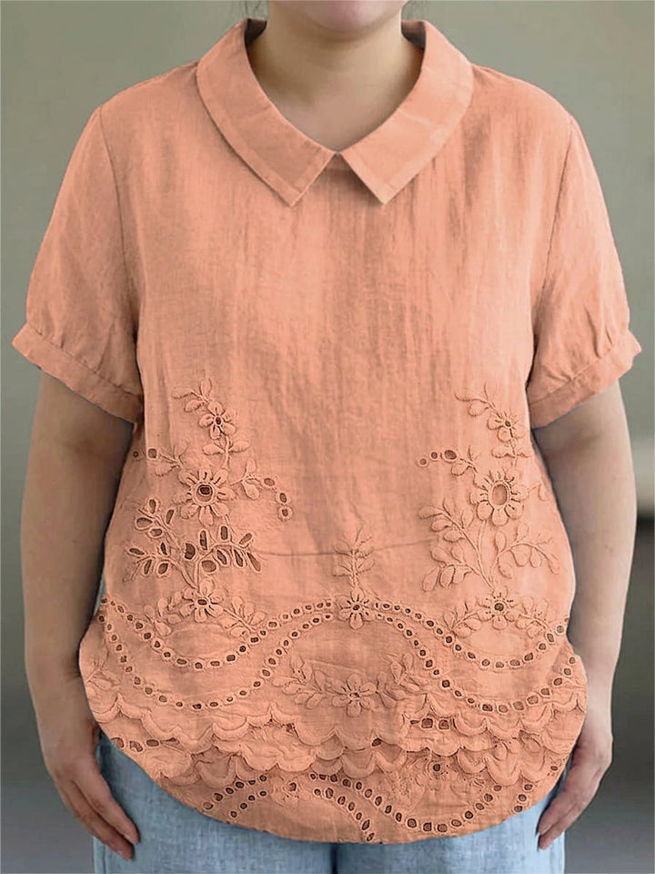 Anaïs | Embroidered Floral Shirt