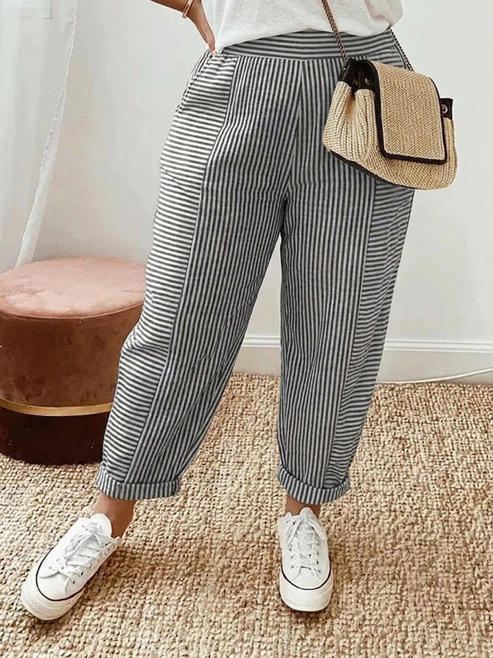 Daria | Striped Trousers