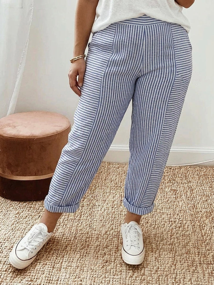 Daria | Striped Trousers