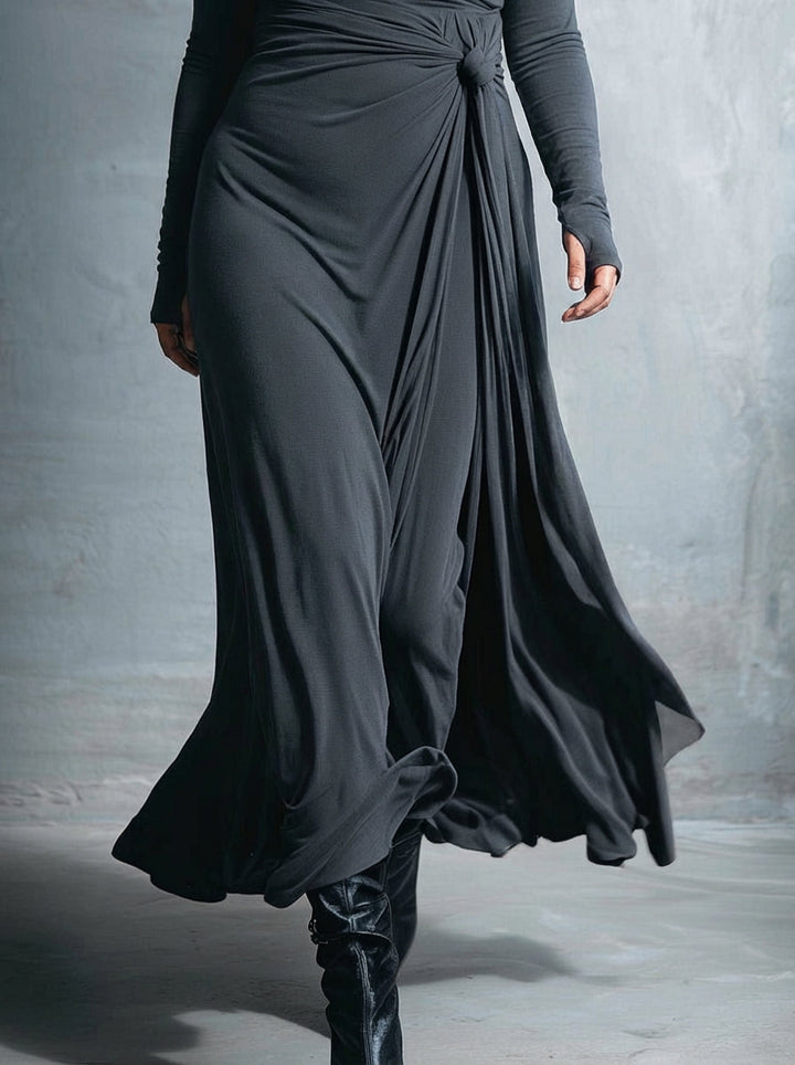 SELMA | SIDE KNOT MAXI DRESS