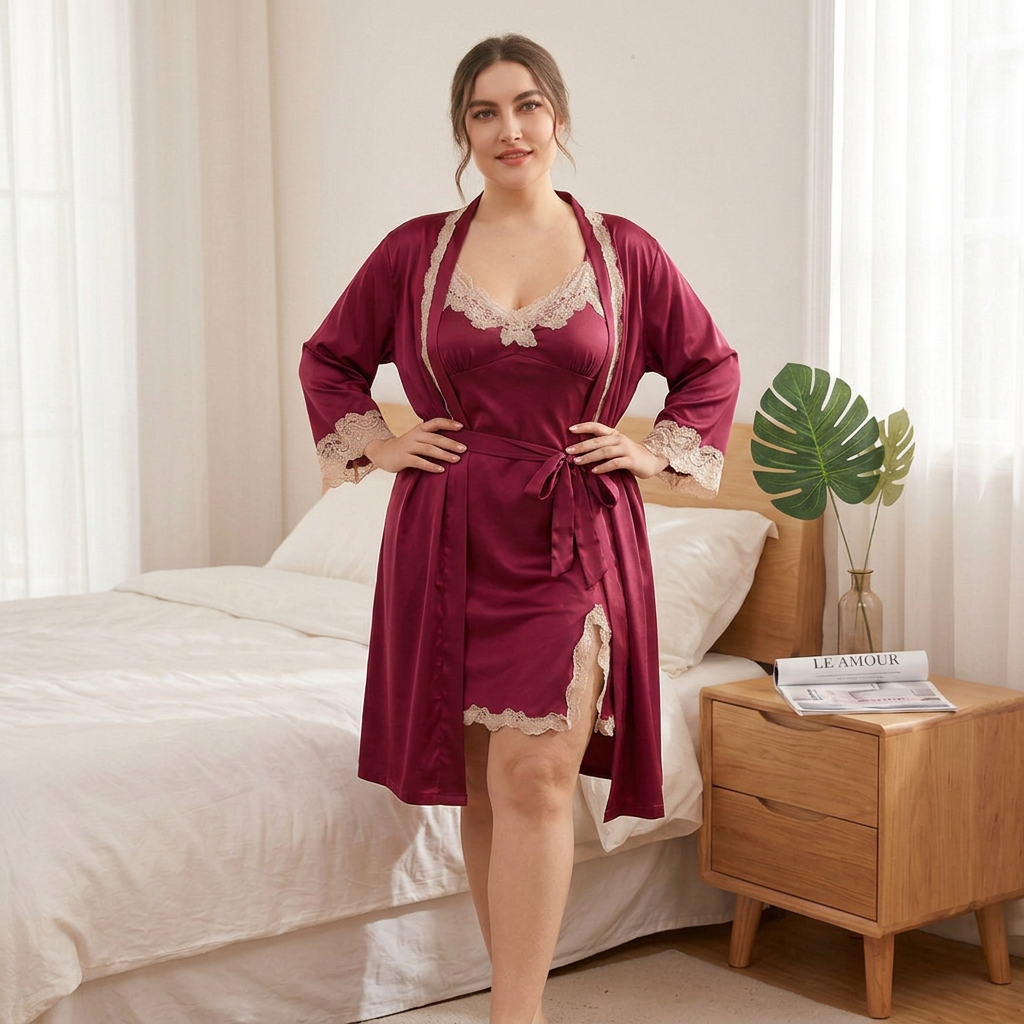 Seraphina | Satin Lace Nightwear Collection