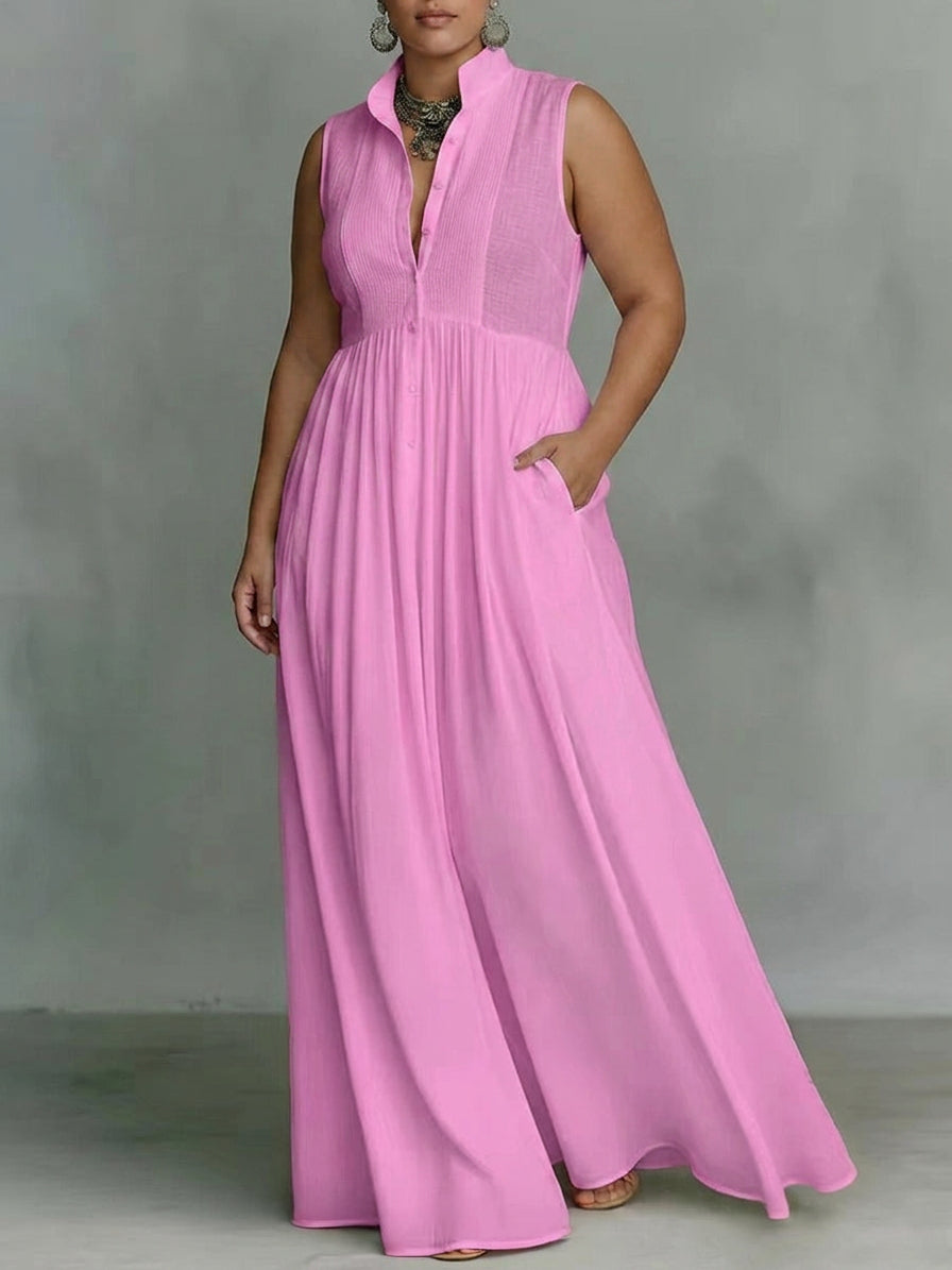 Vera French Dress: Elegant Ribbon-Tie Charm