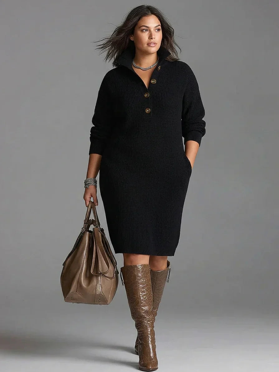 Hattie | Elegant Jumper Dress
