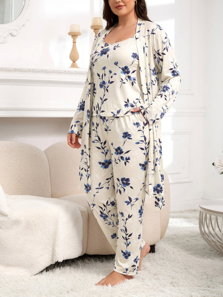 Nadya | Vintage Floral Pajama Set