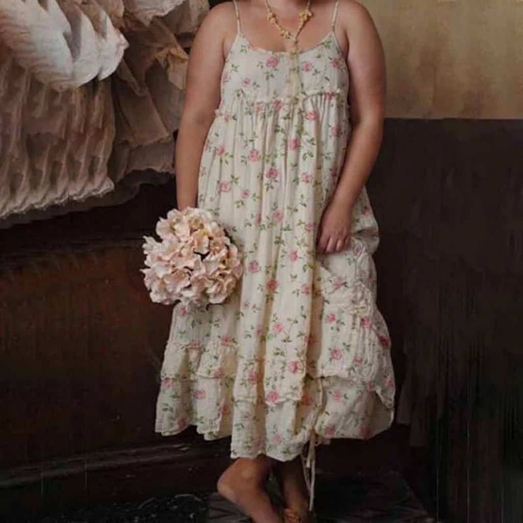 Selma Flower Maxi Dress: Effortless Elegance