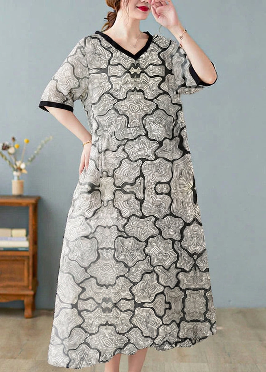 Mira - Linen Dresses Short Sleeve