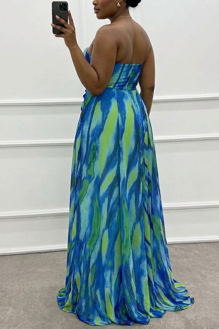 Etta | Vibrant Draped Dress