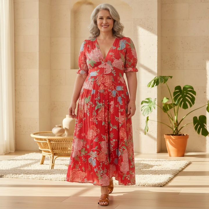 Salma | Floral Maxi Dress