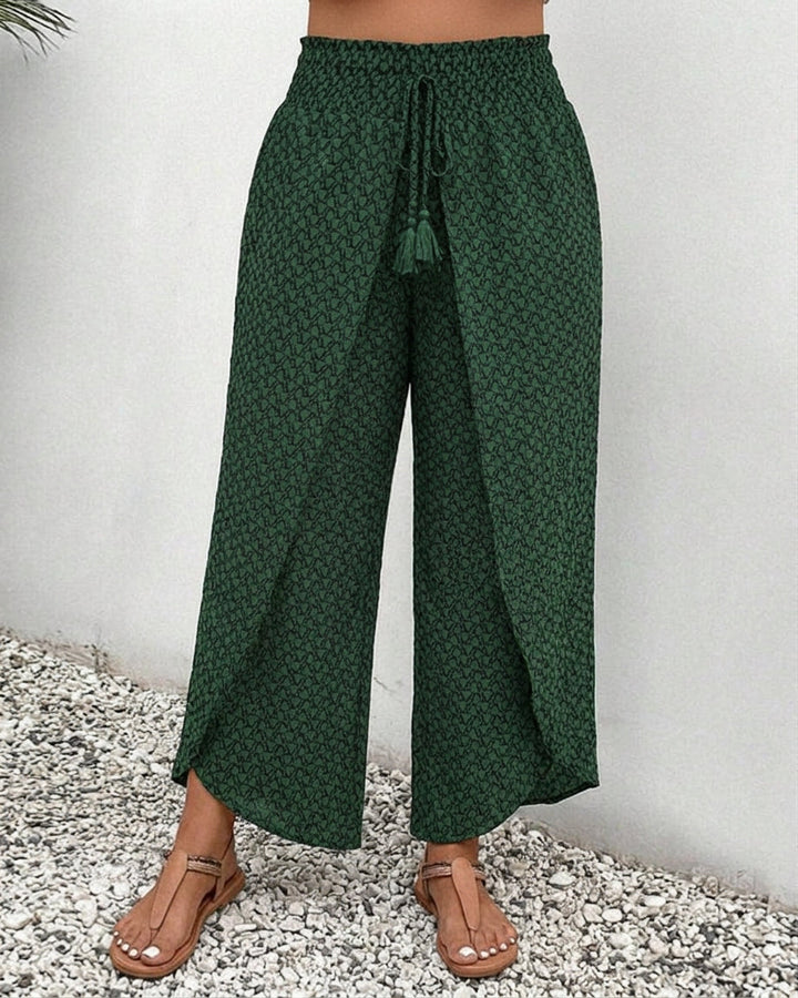 Fleur | Relaxed Wide Leg Trousers