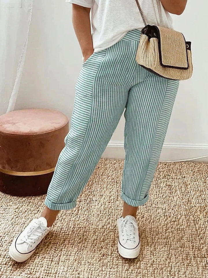 Daria | Striped Trousers