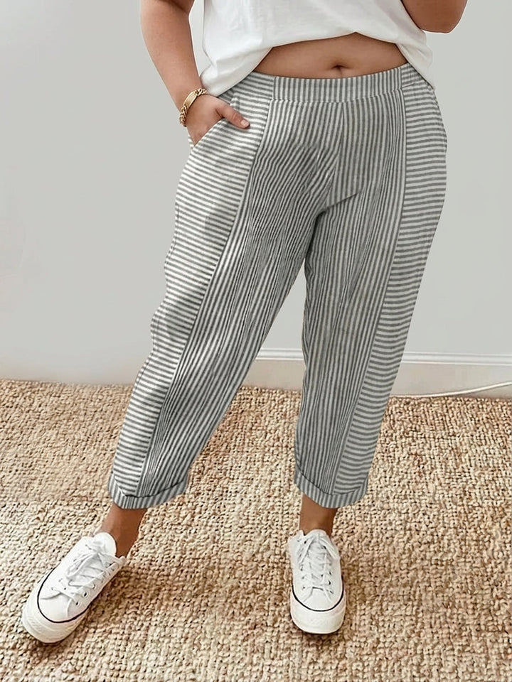 Daria | Striped Trousers
