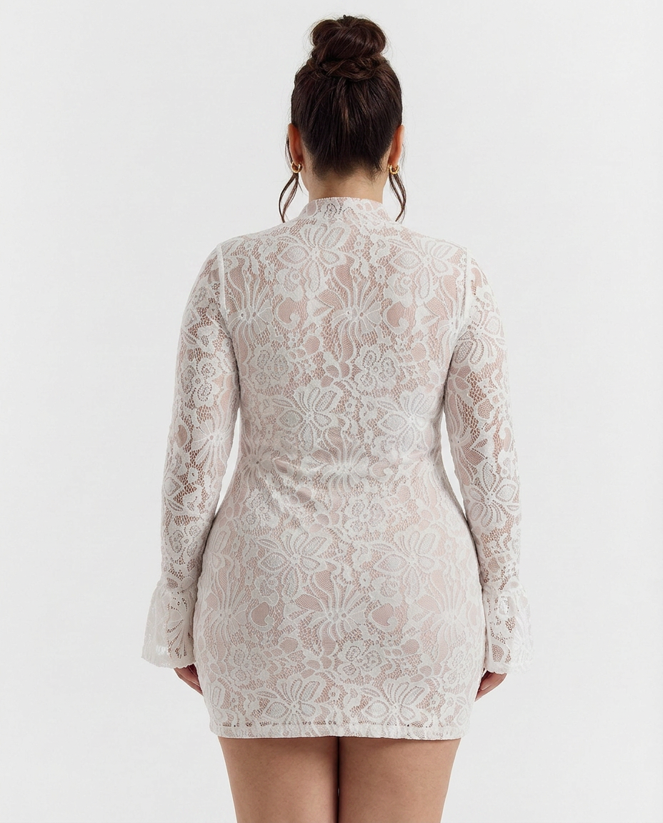 Sylvie - Lace Bodycon Mini Dress