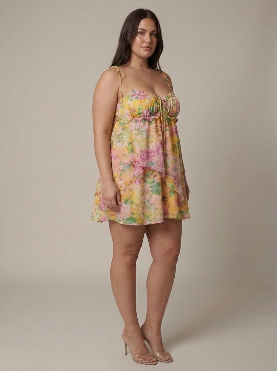 Floral Mini Dress