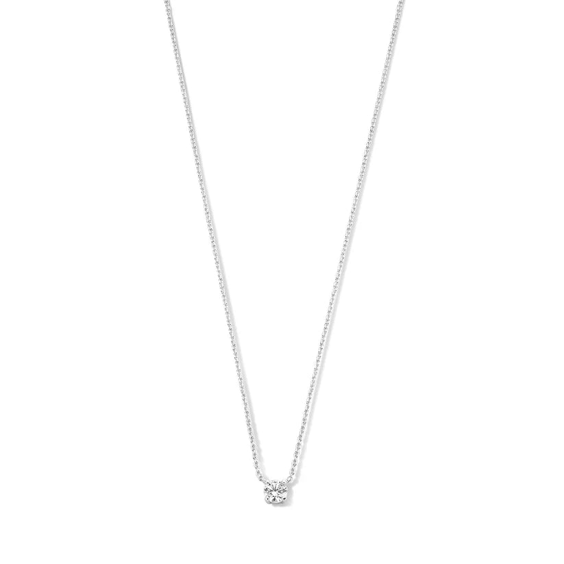 Monroe Moissanite Stone Necklace | Gold