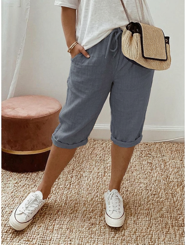 Eilwen | Relaxed Capri Trousers