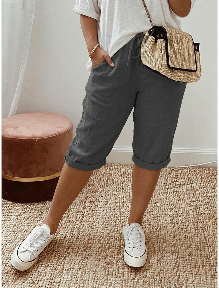 Eilwen | Relaxed Capri Trousers