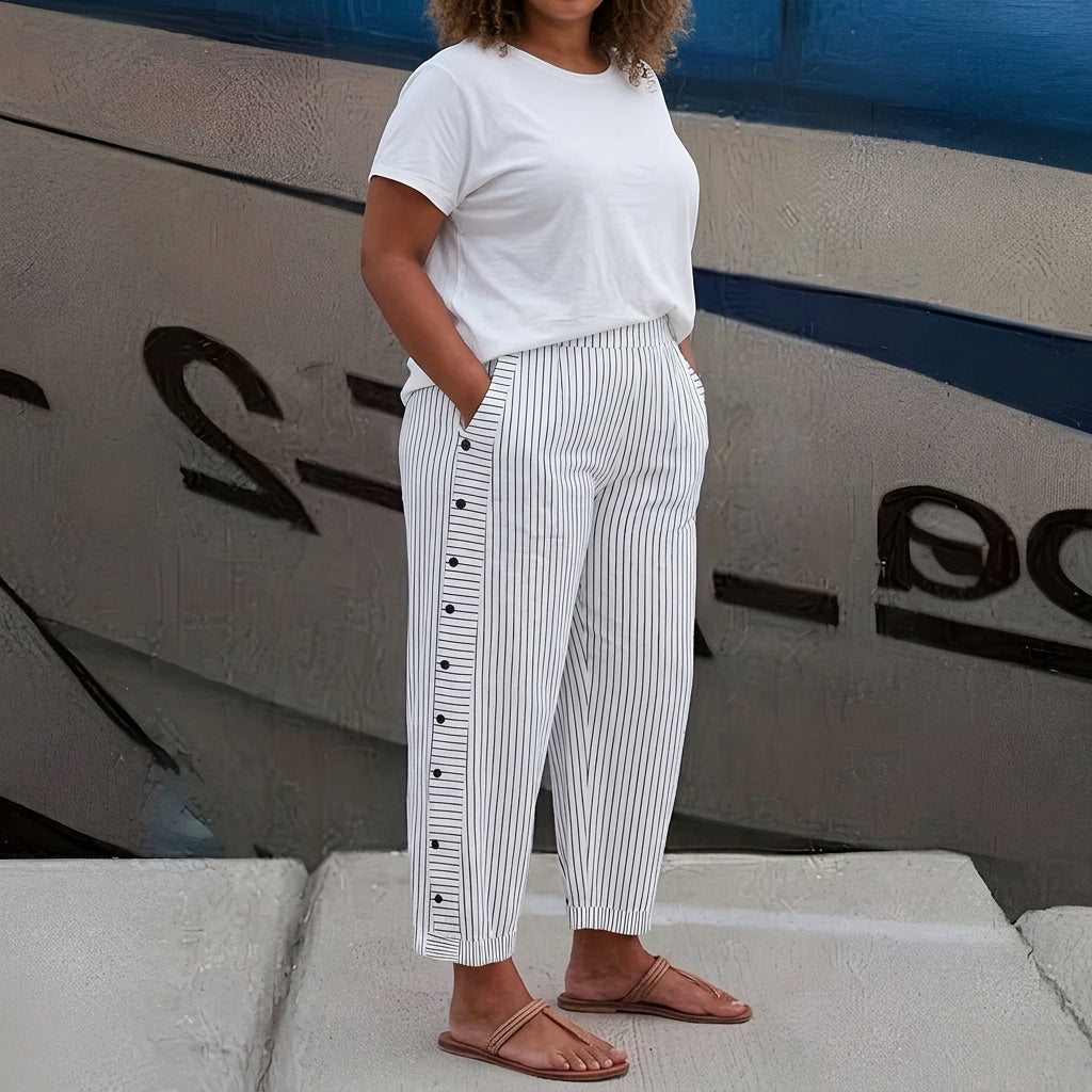 Eulalia | Comfortable Trousers with Side Pockets