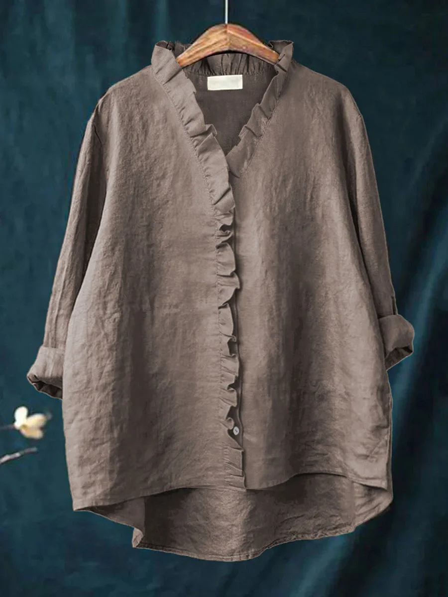 Briar | Soft Ruffle Blouse