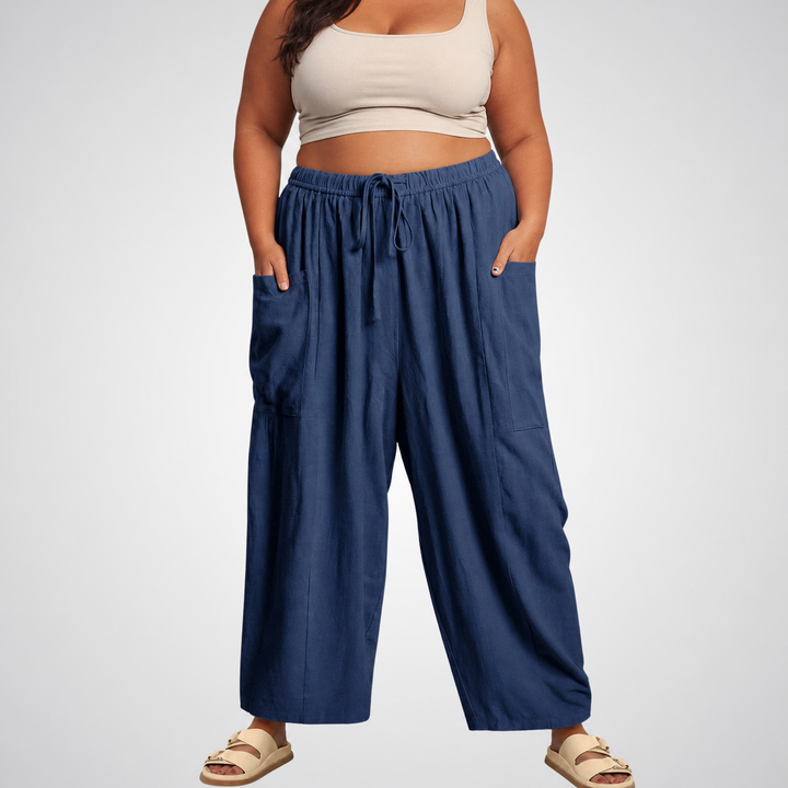 ELENA | Wide-Leg Comfort Trousers