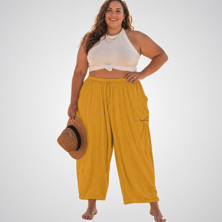 ELENA | Wide-Leg Comfort Trousers