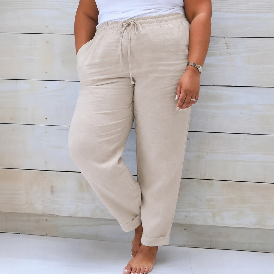 Aurora | Relaxed Drawstring Trousers