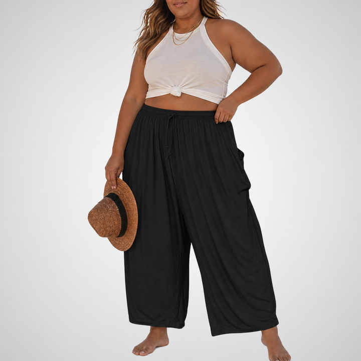 ELENA | Wide-Leg Comfort Trousers