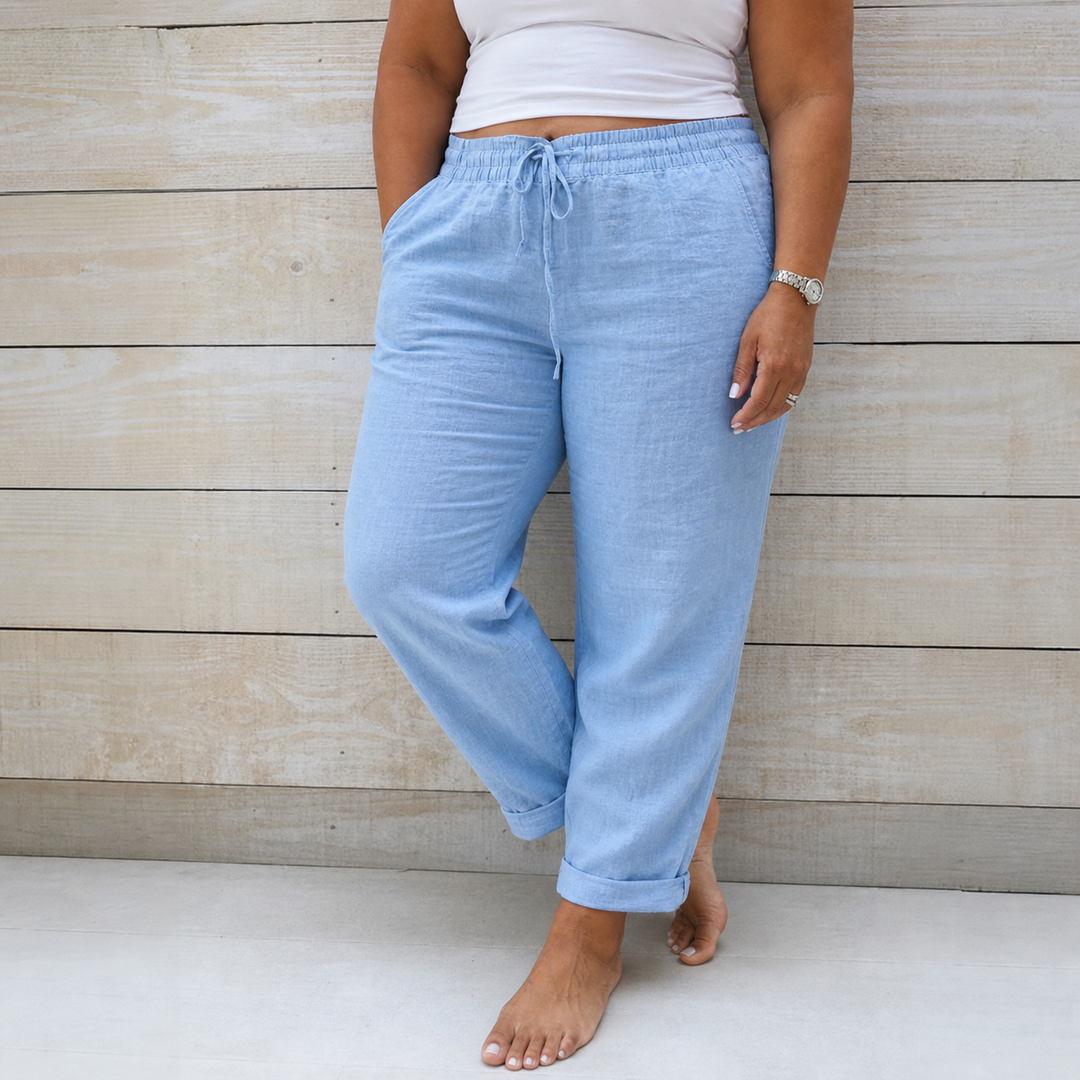 Aurora | Relaxed Drawstring Trousers