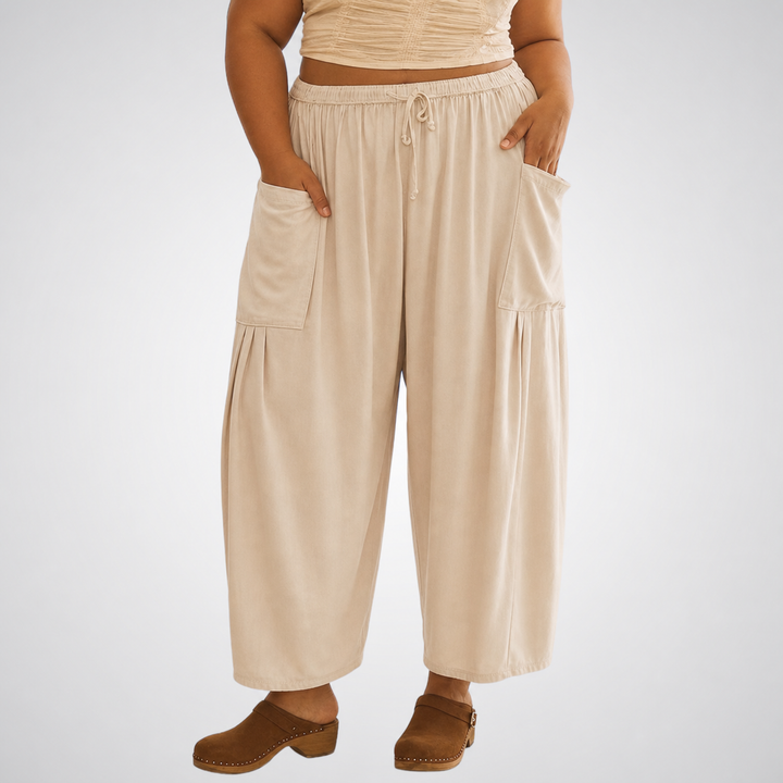 ELENA | Wide-Leg Comfort Trousers