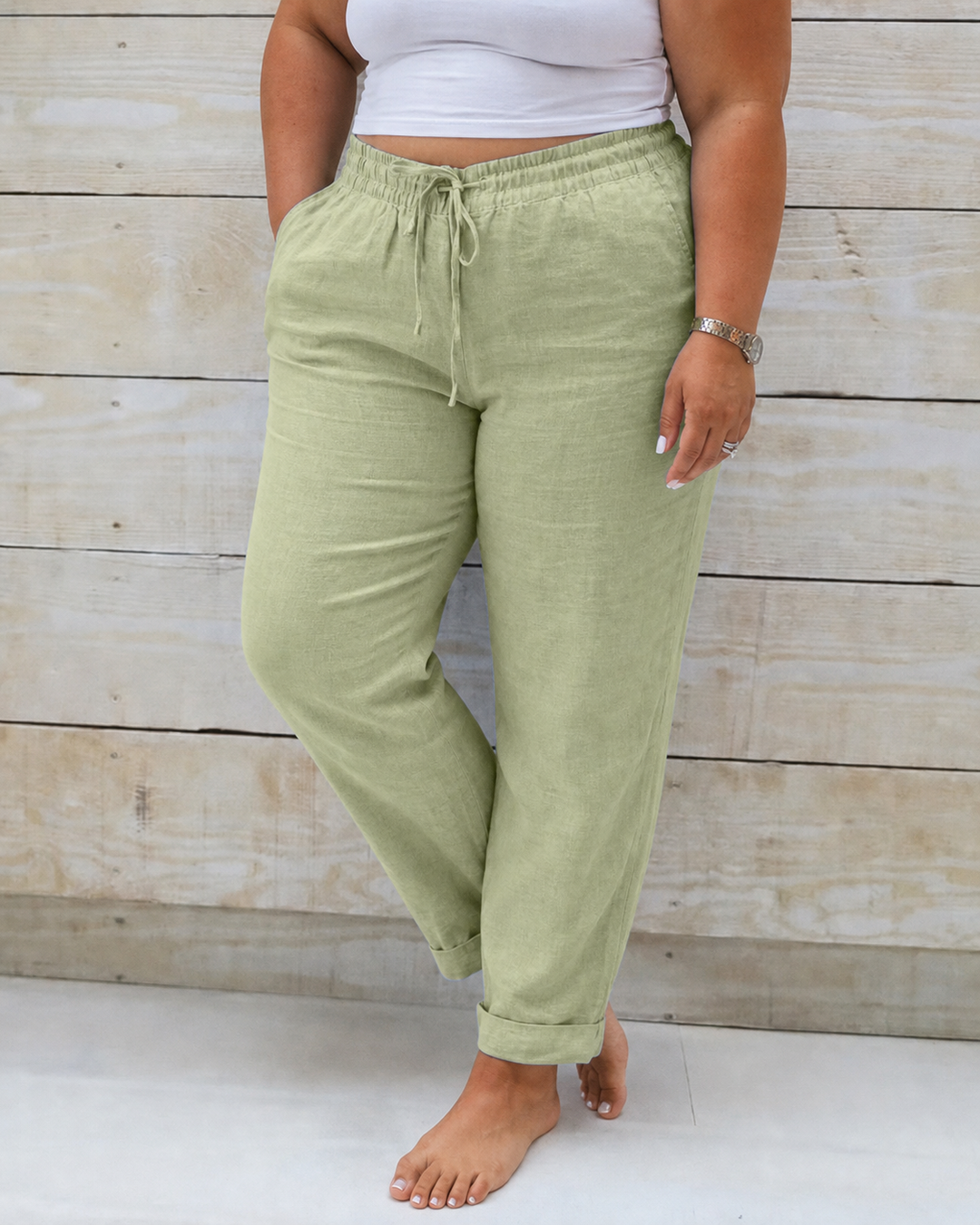 Aurora | Relaxed Drawstring Trousers