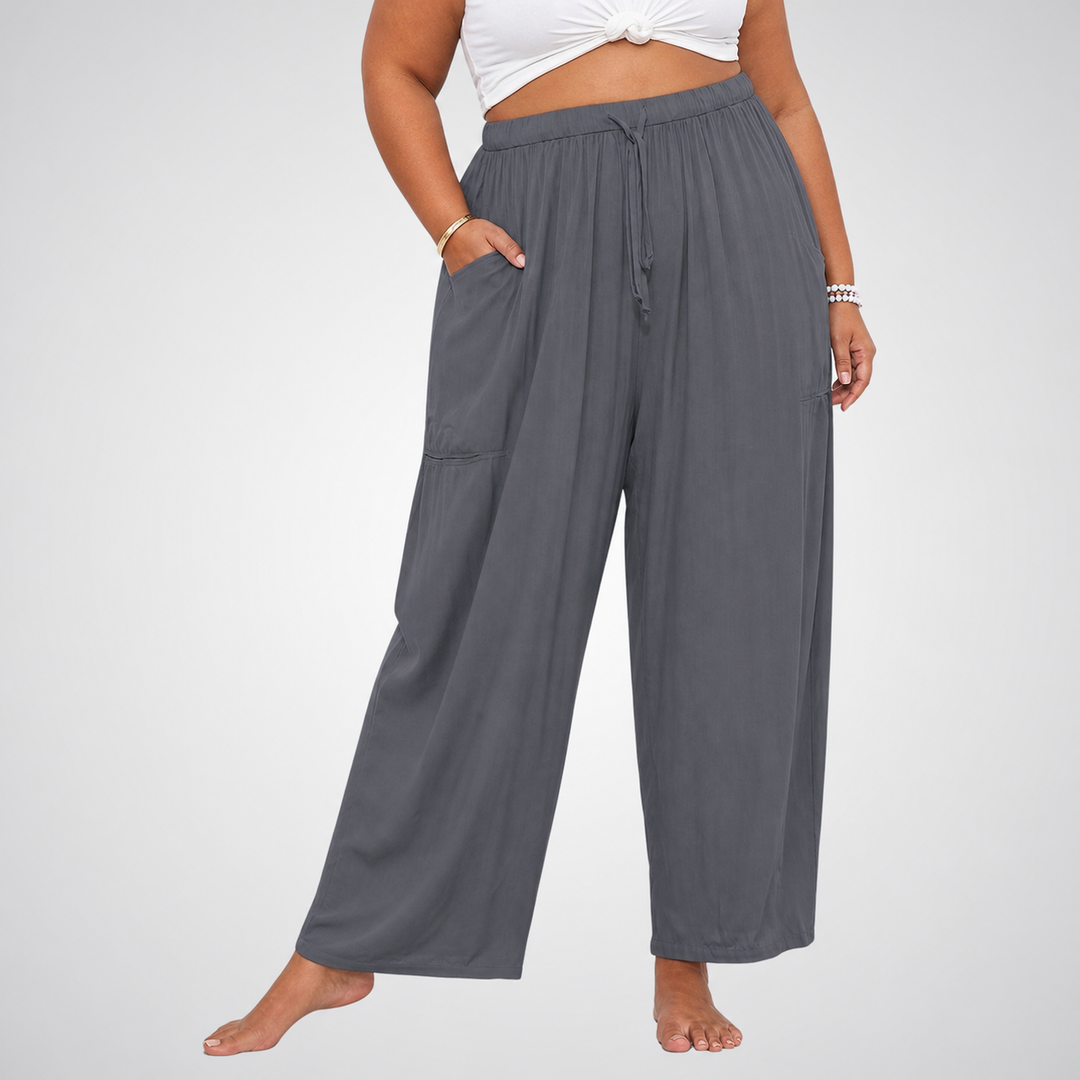 ELENA | Wide-Leg Comfort Trousers