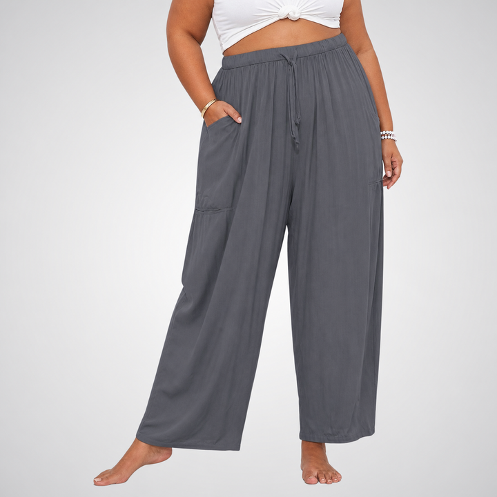 ELENA | Wide-Leg Comfort Trousers