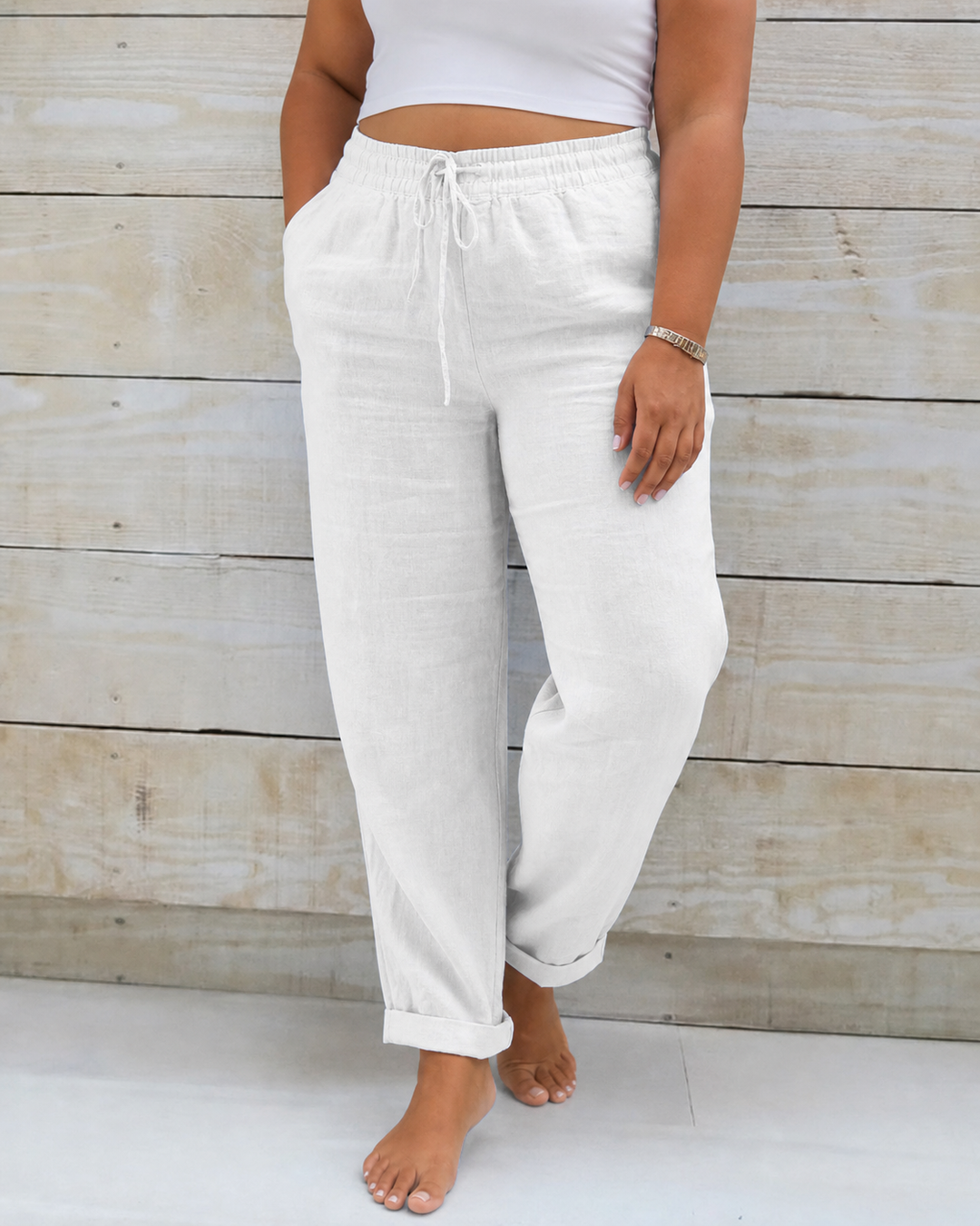 Aurora | Relaxed Drawstring Trousers