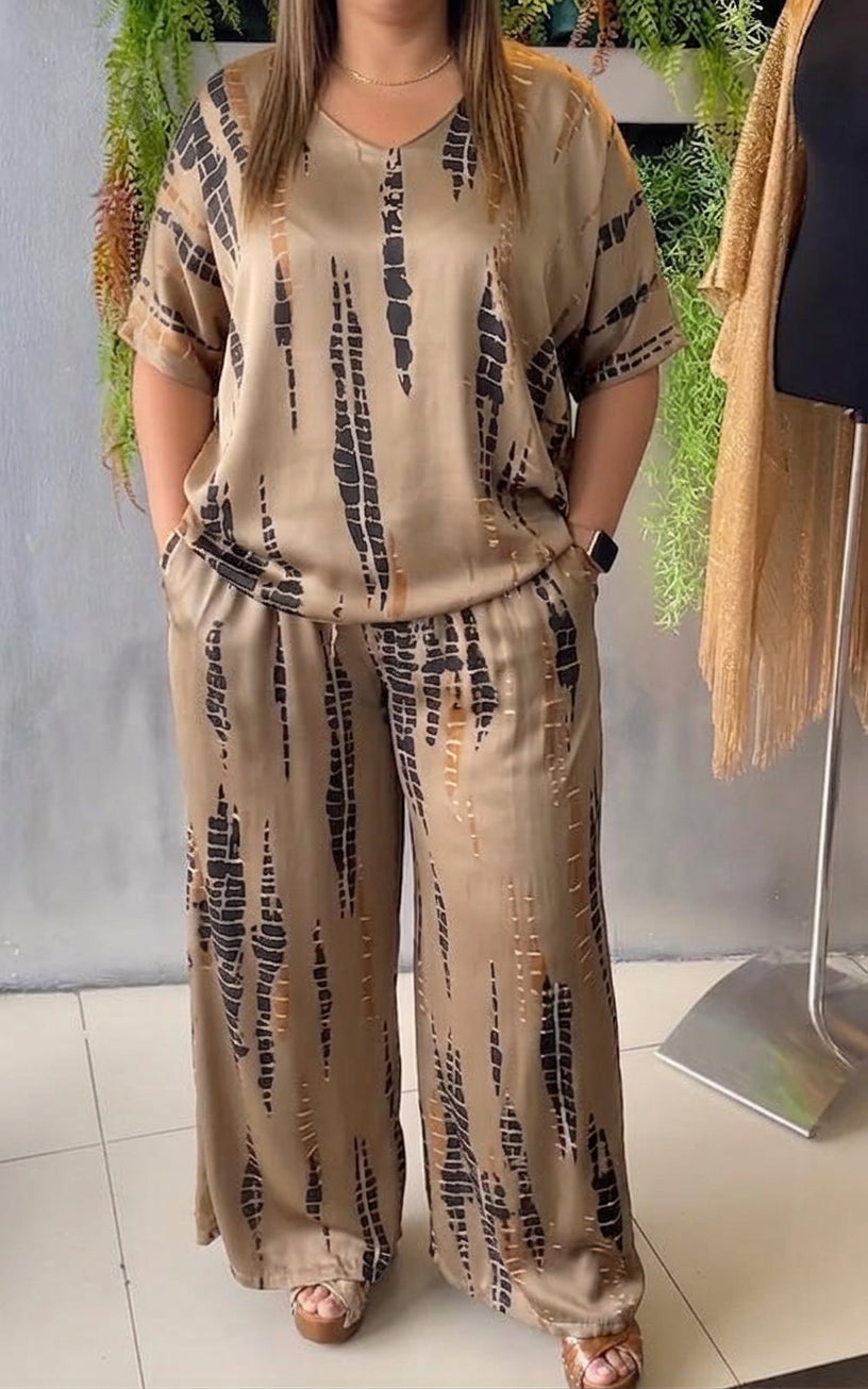 Freya – Co-ord Set Printed Two-Piece