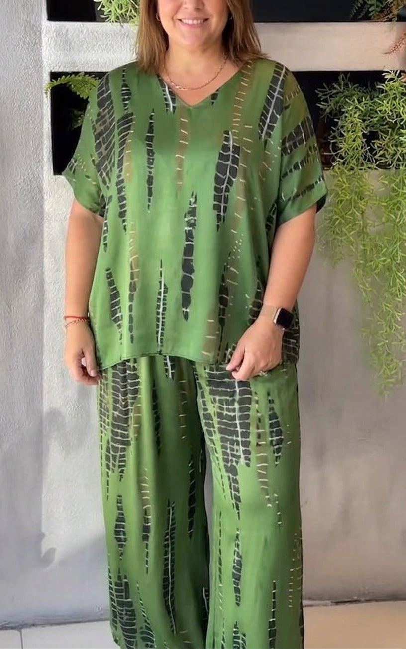 Freya – Co-ord Set Printed Two-Piece