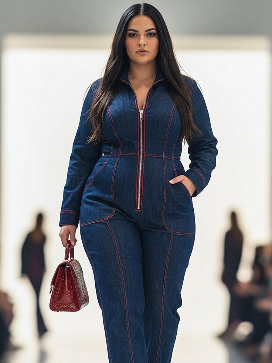 Rosa - Casual Wide Leg Jumpsuit