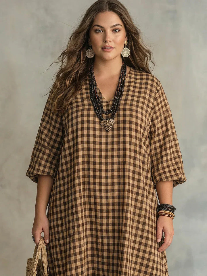 Bellamy | Check Maxi Dress