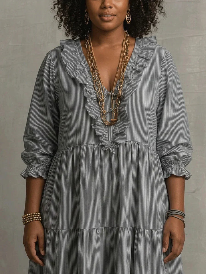 Soraya | Boho Long Sleeve Maxi Dress