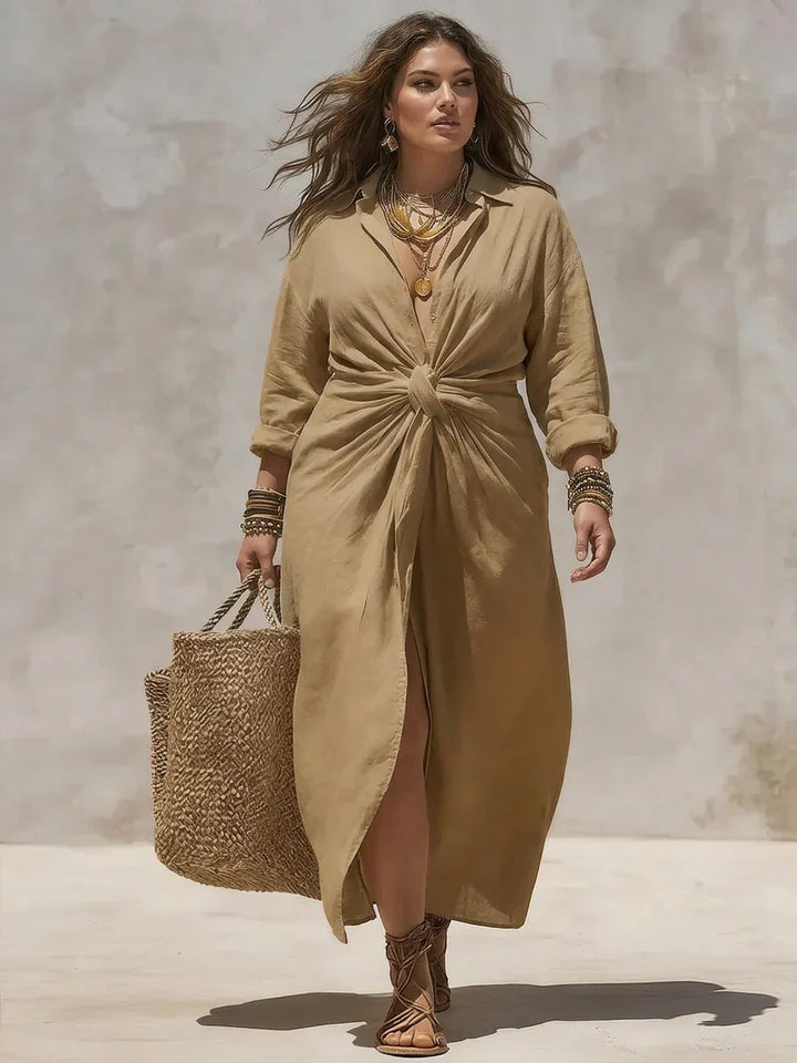 Saskia | Knot Maxi Dress