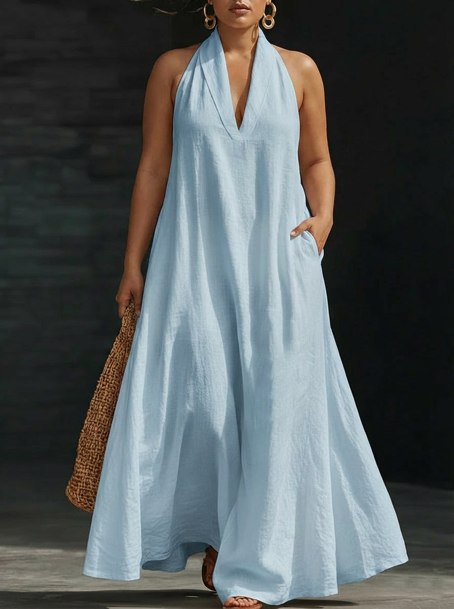 Nova | Halter Maxi Dress