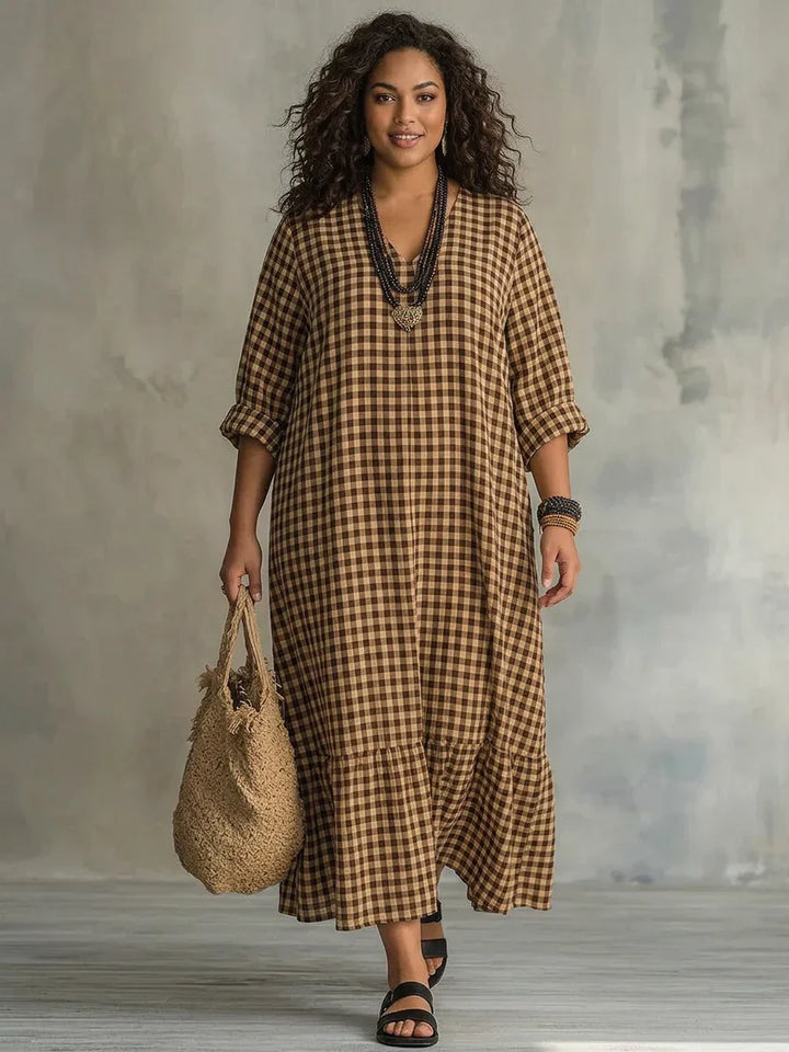 Bellamy | Check Maxi Dress