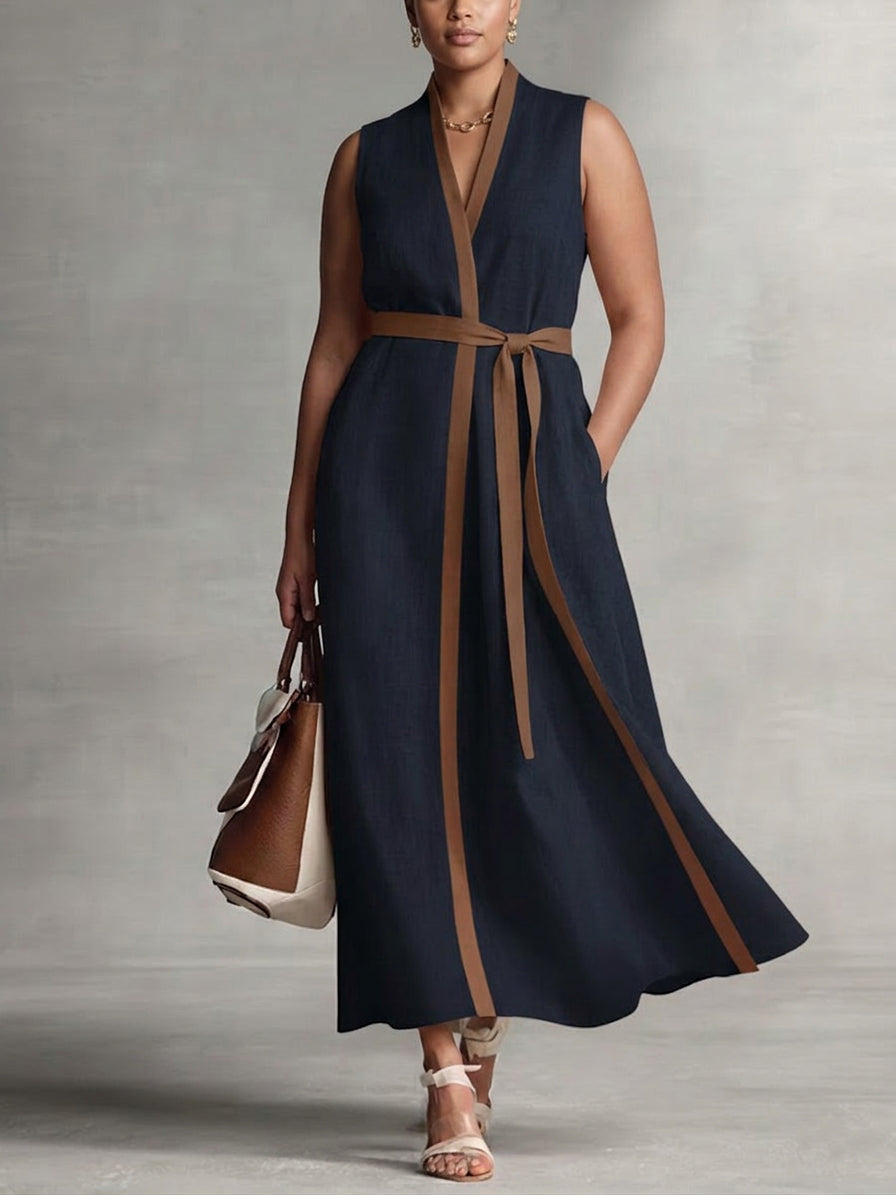 Hazel | Sleeveless Maxi Dress