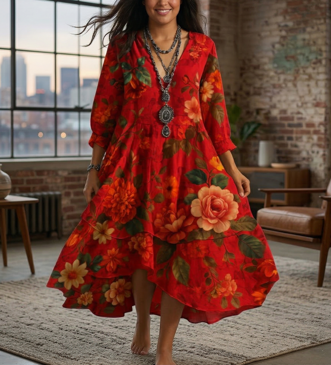 Celestine Breezy Boho Dress